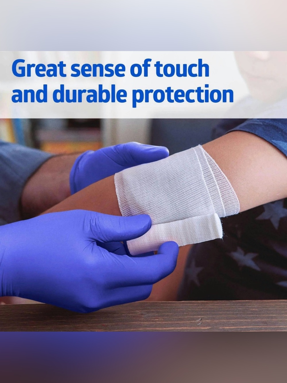 Chemical Resistant Nitrile Gloves - Vibrant Purple S,M,XL - XL is a box of 230 - Picture 4 of 5